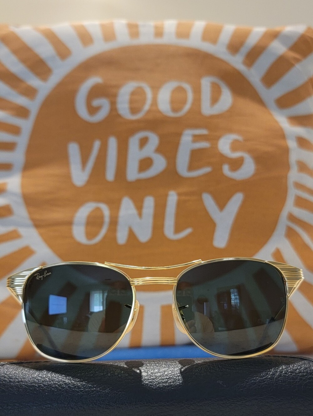 Vintage Ray-Ban W0386 Signet B&L Bausch & Lomb G-15 Lenses 10k Gold Filled
